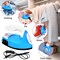 Mini Heat Press Iron Machine,Portable Mini Electric Iron,Small Heat Press Iron,Mini Iron Press for Clothes Shoes Bags Hats,Iron Press Machine for Heating Transfer,Silicone Pad Included (Blue)